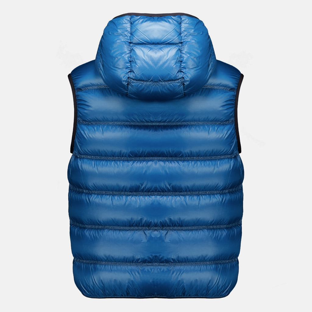 Vestes Panestrel Blaue Ärmellose Daunenjacke Moncler Bleu Homme