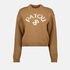 Immagine del pullover in lana Patou per donna - Stagione Autunno-Inverno 2025 - Vista Fronte