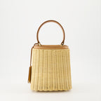 핸드백 및 숄더백 Sac panier Prada 베이지 Femme
