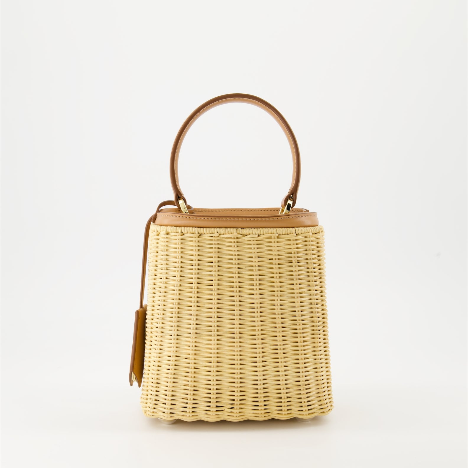 핸드백 및 숄더백 Sac panier Prada 베이지 Femme
