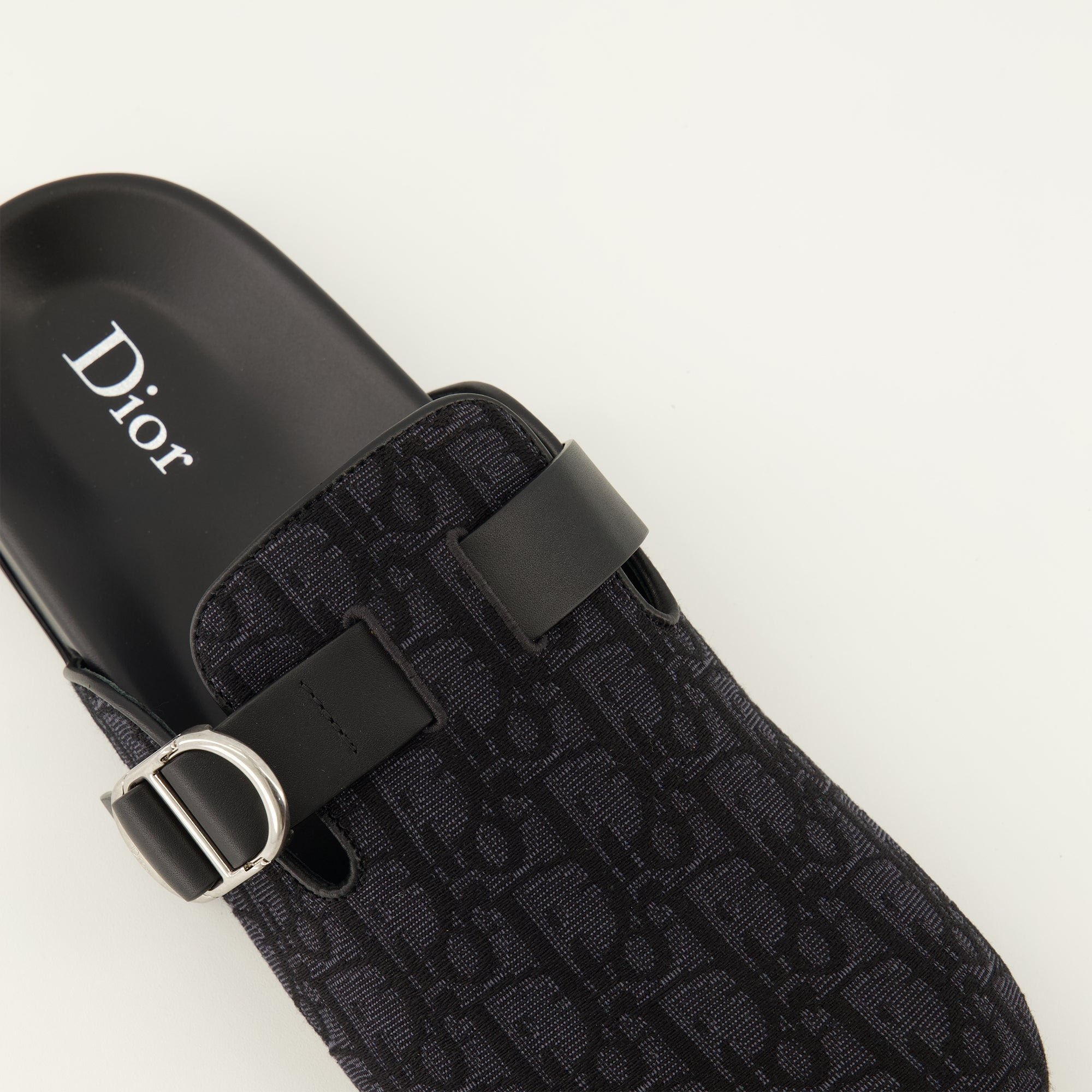 Chaussures ouvertes Mules Aqua Black Dior Dior Noir Homme