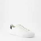 Baskets Baskets City Sport Givenchy Blanc Homme