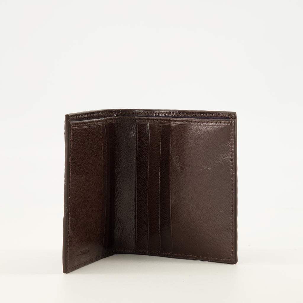 Petite maroquinerie Carteras de Cuero Marrón Prada Marron Homme