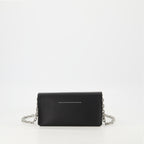 Pouches Chain Wallet Mm6 Black Femme