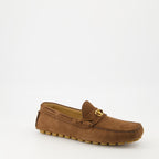 Mocassins Mocassins Driver Fastaway Valentino Garavani Marron Homme