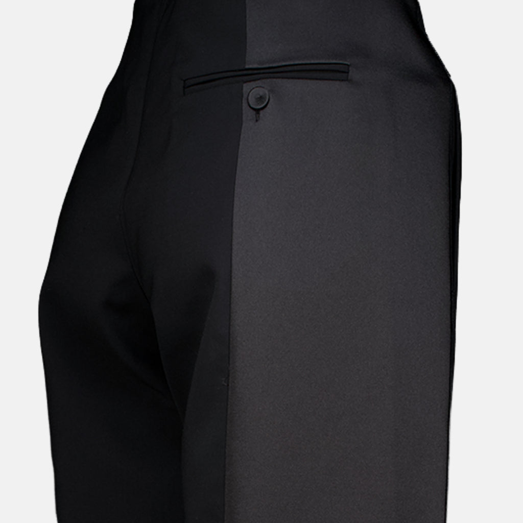Pantalons Pantalon noir en laine Christopher Esber Noir Femme