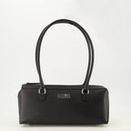 Sacs à main et épaule Borsa Bauletto in Pelle Nera Mm6 Noir Femme