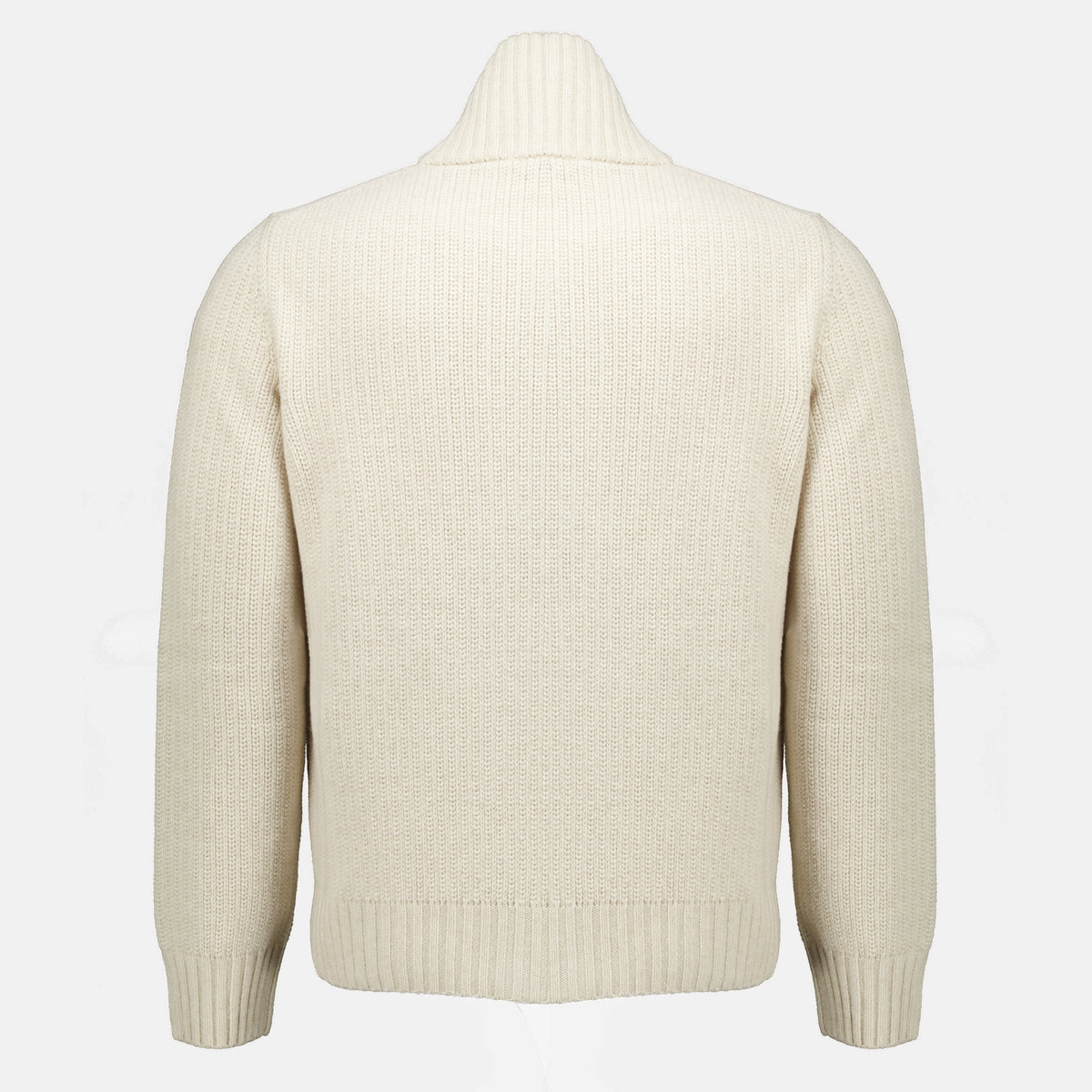 Maille Cardigan en laine beige Moncler Beige Homme