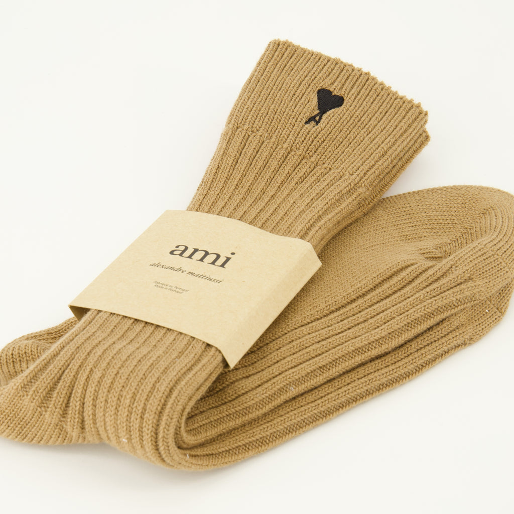Immagine dell'articolo Set di calzini amico del cuore del marchio Ami PARIS per Unisex - Stagione Autunno-Inverno 2025 - Vista Dettagliata_1