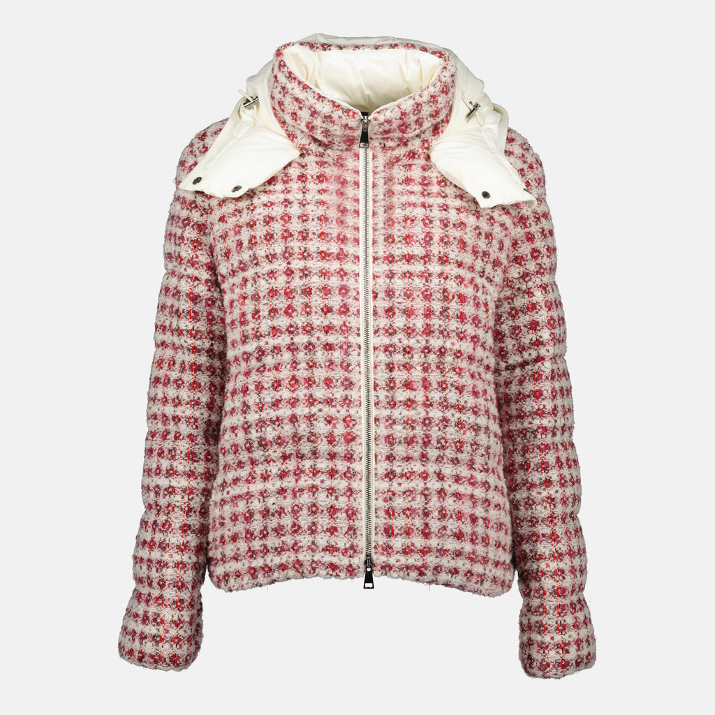 Image de l'article Doudoune en tweed Andronne de la marque Moncler pour Femme - Saison Automne-Hiver 2025 - Vue de Face