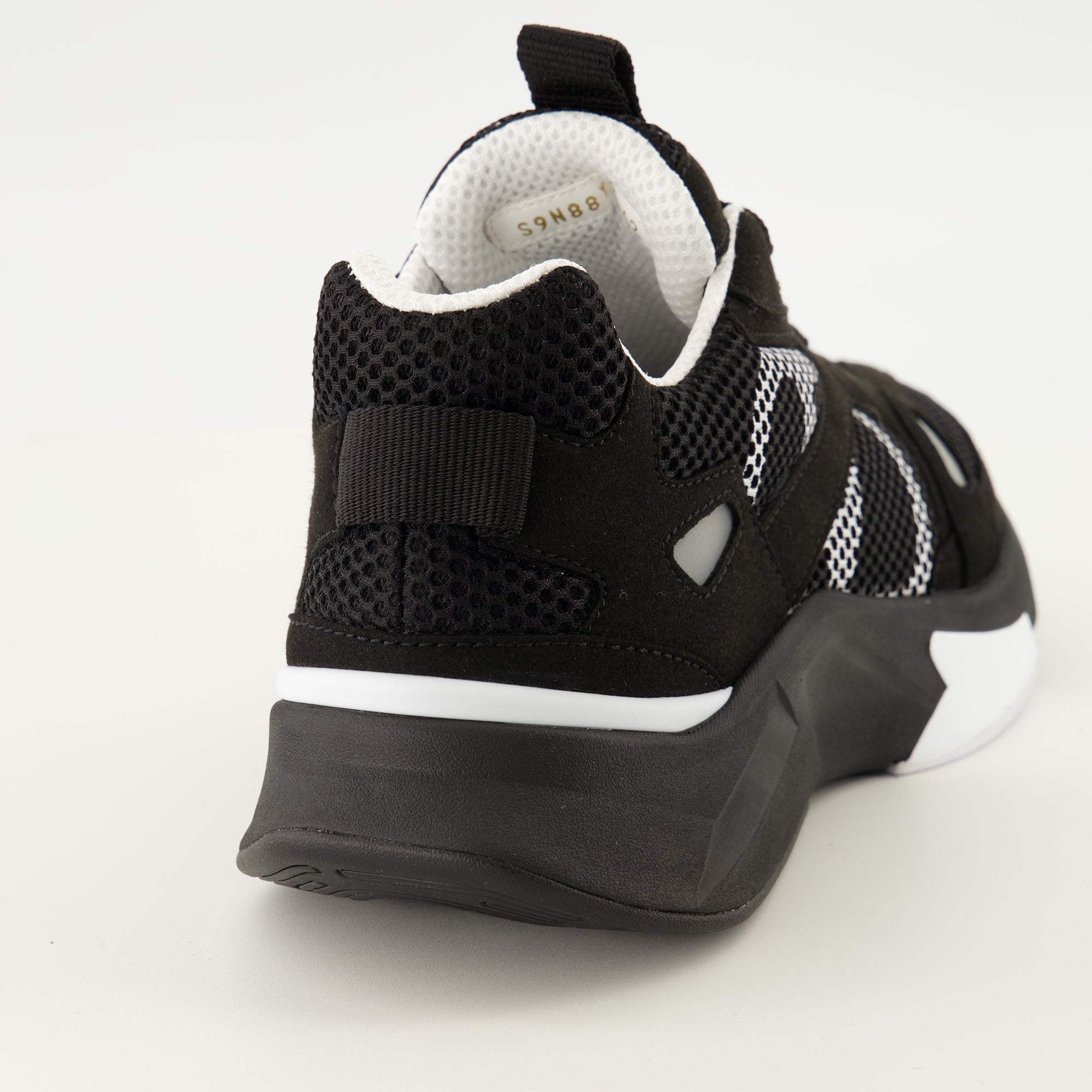 Baskets Baskets Demivee en tissu noir Valentino Garavani Noir Homme