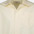Camisas Camisa de Algodão Ami PARIS Amarelo Homme