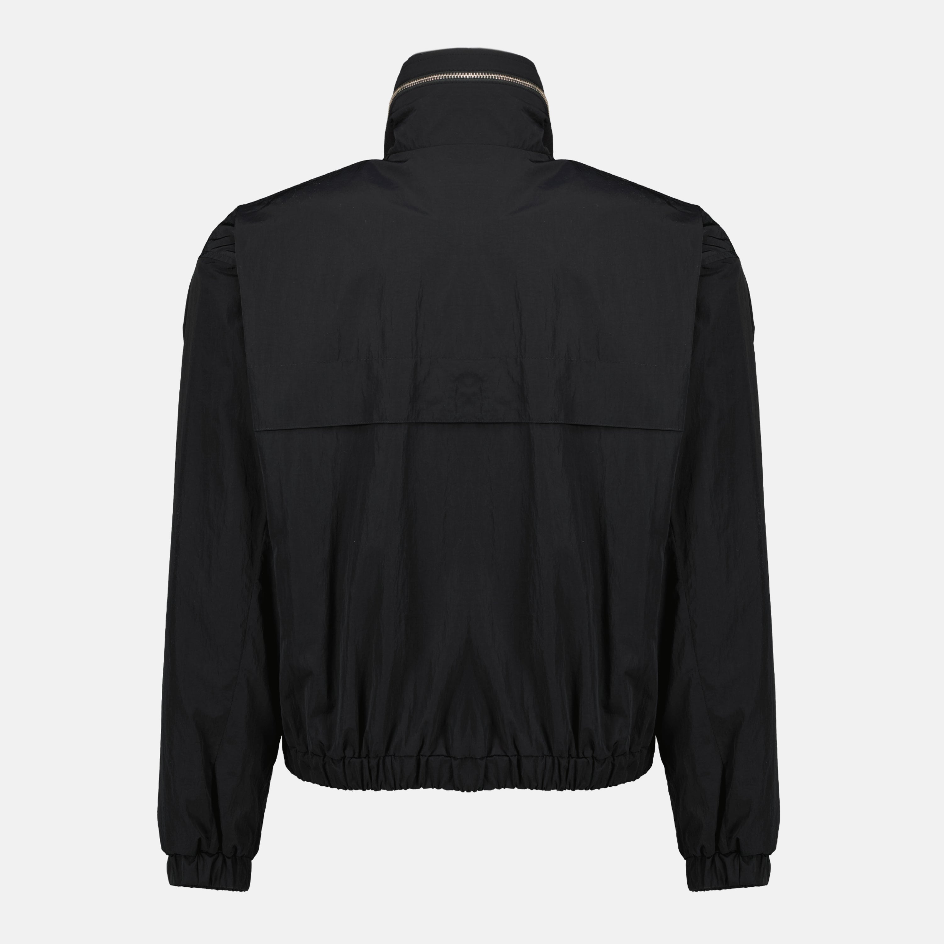 Image de l'article Blouson Ami de coeur en nylon noir de la marque Ami PARIS pour Homme - Saison Printemps-Été 2026 - Vue de Dos
