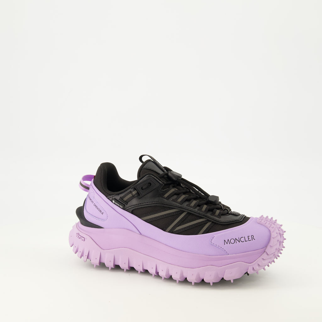 Baskets Baskets Trailgrip GTX noir et violet Moncler Violet Femme