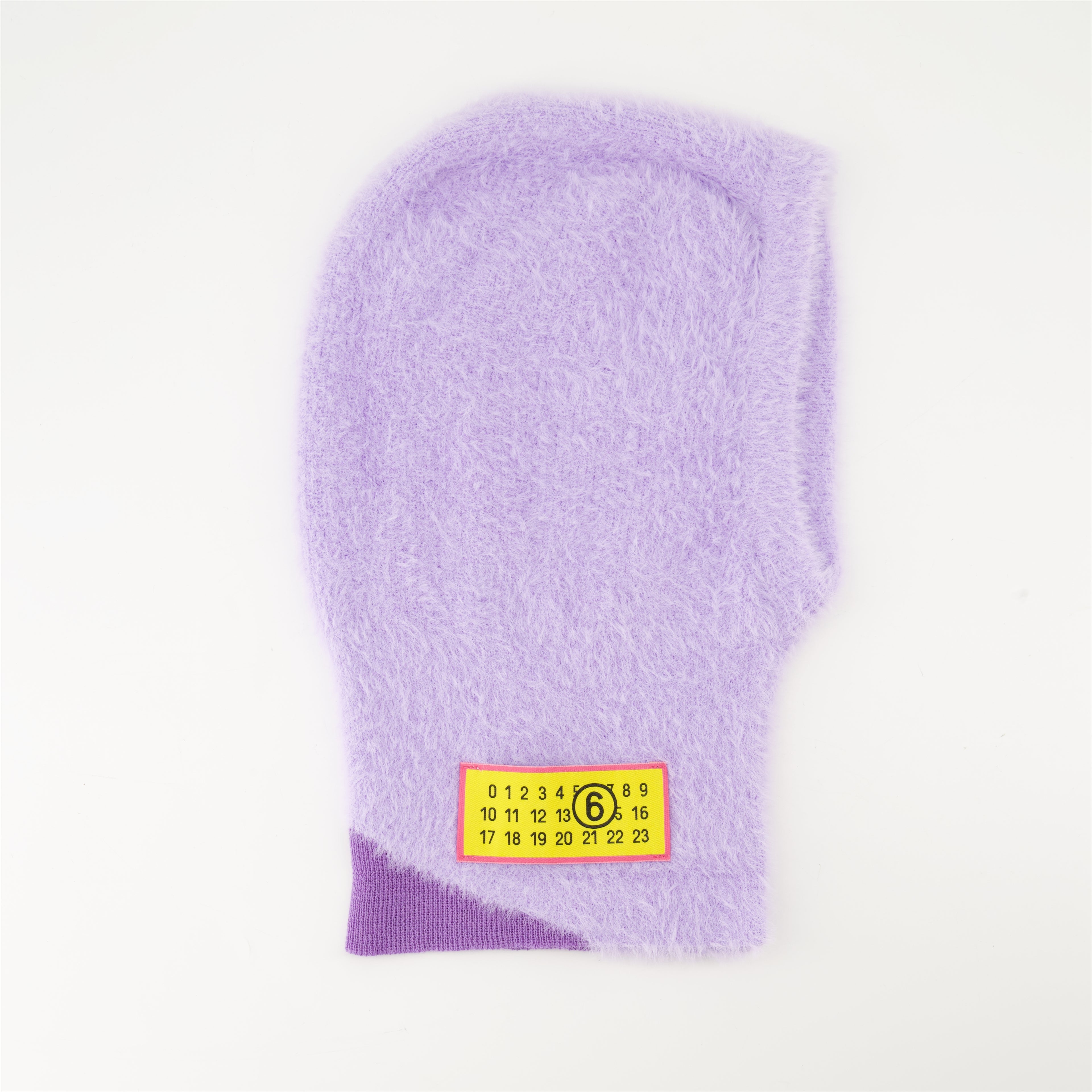 Chapeaux, casquettes et bonnets Cagoule en laine Mm6 Violet Femme