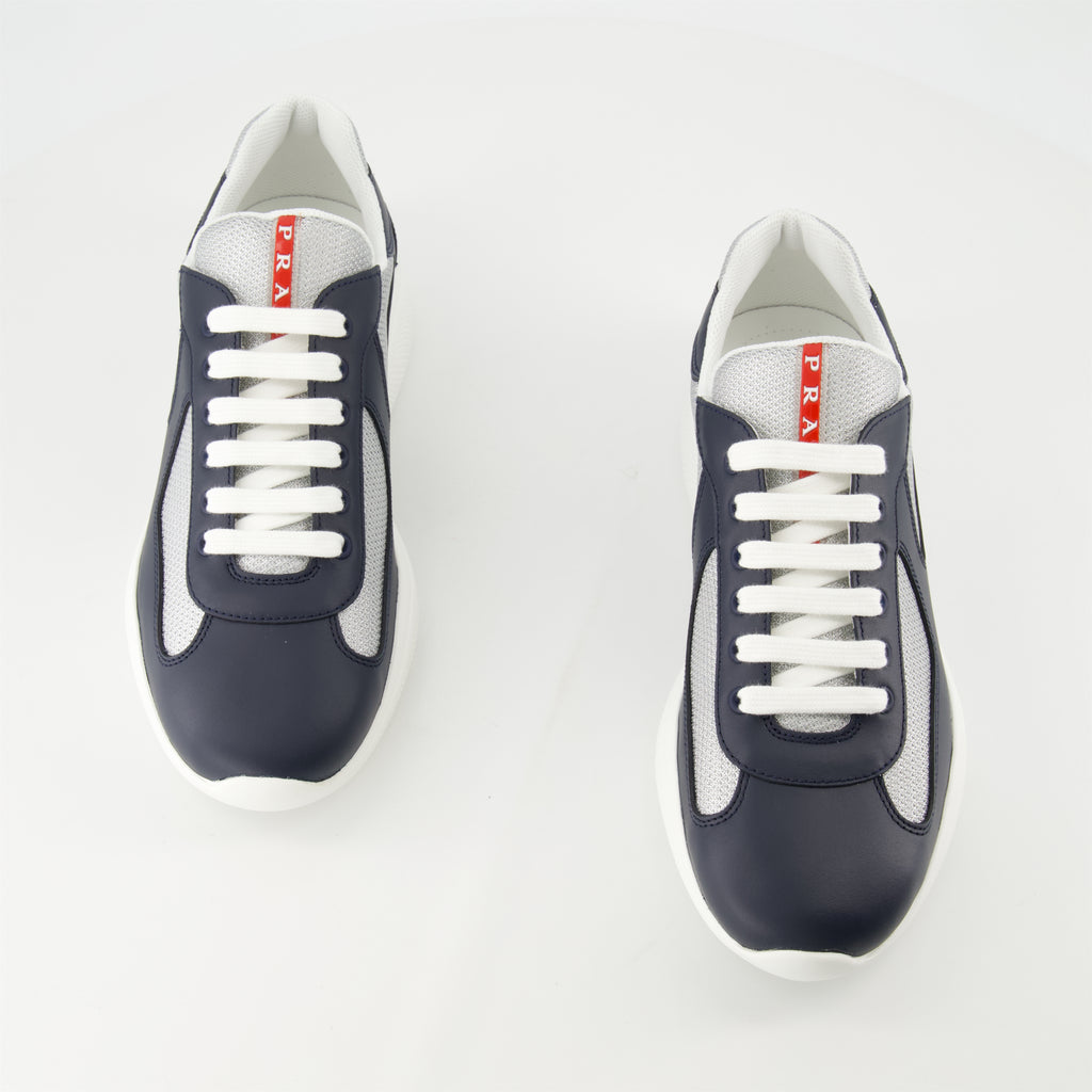 Baskets Baskets America's Cup Prada Bleu foncé Homme