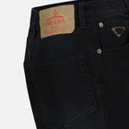 Jupes Jupe en jean Prada Noir Femme