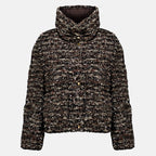 Manteaux Doudoune 2 en 1 Poetique à sequins Moncler Marron Femme