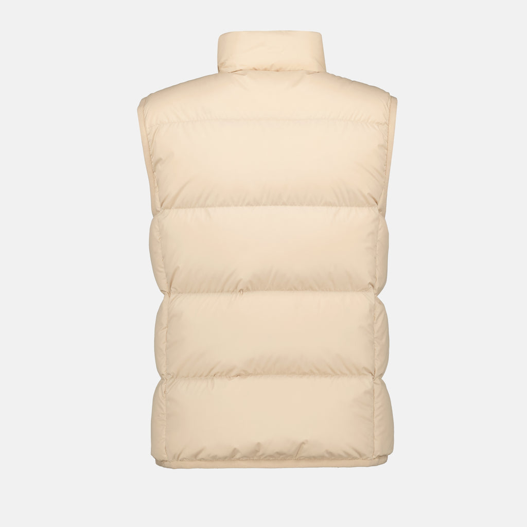 Vestes Doudoune sans manches Badia Moncler Beige Femme