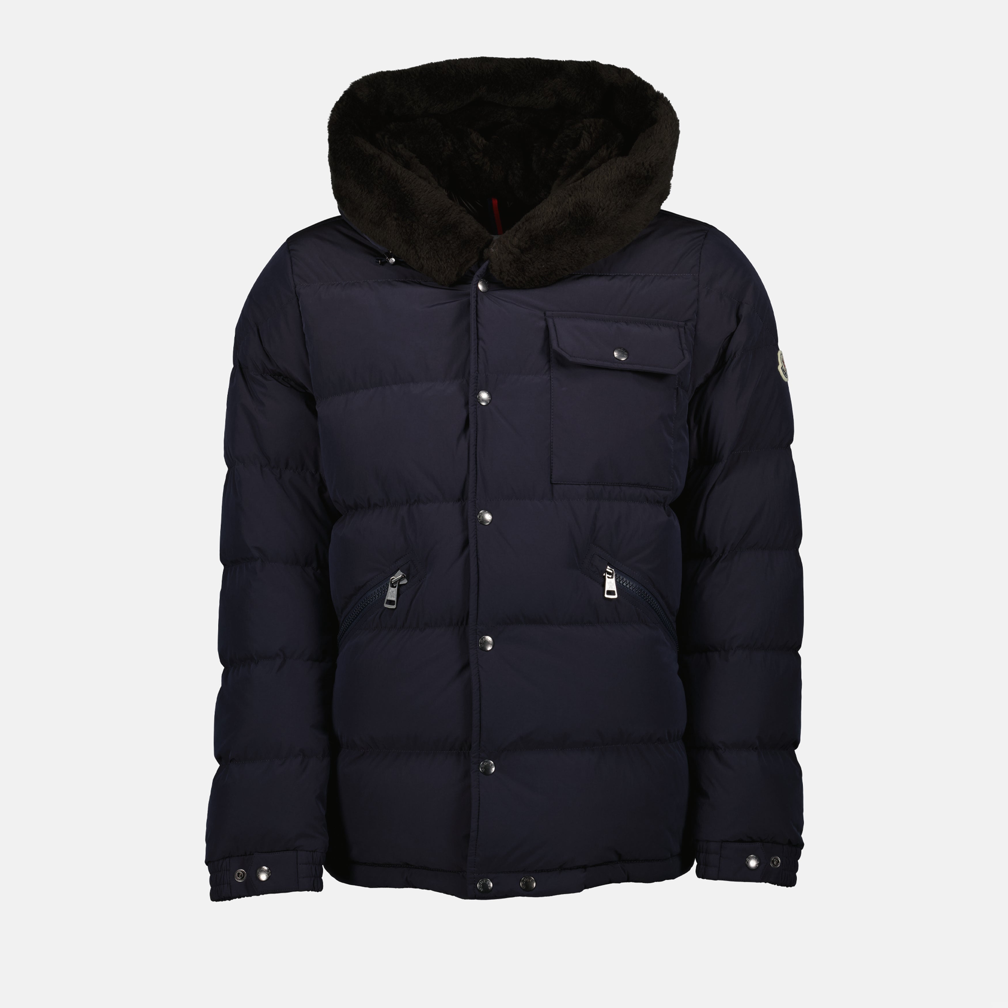 Manteaux Doudoune Marcelettes Moncler Bleu foncé Homme