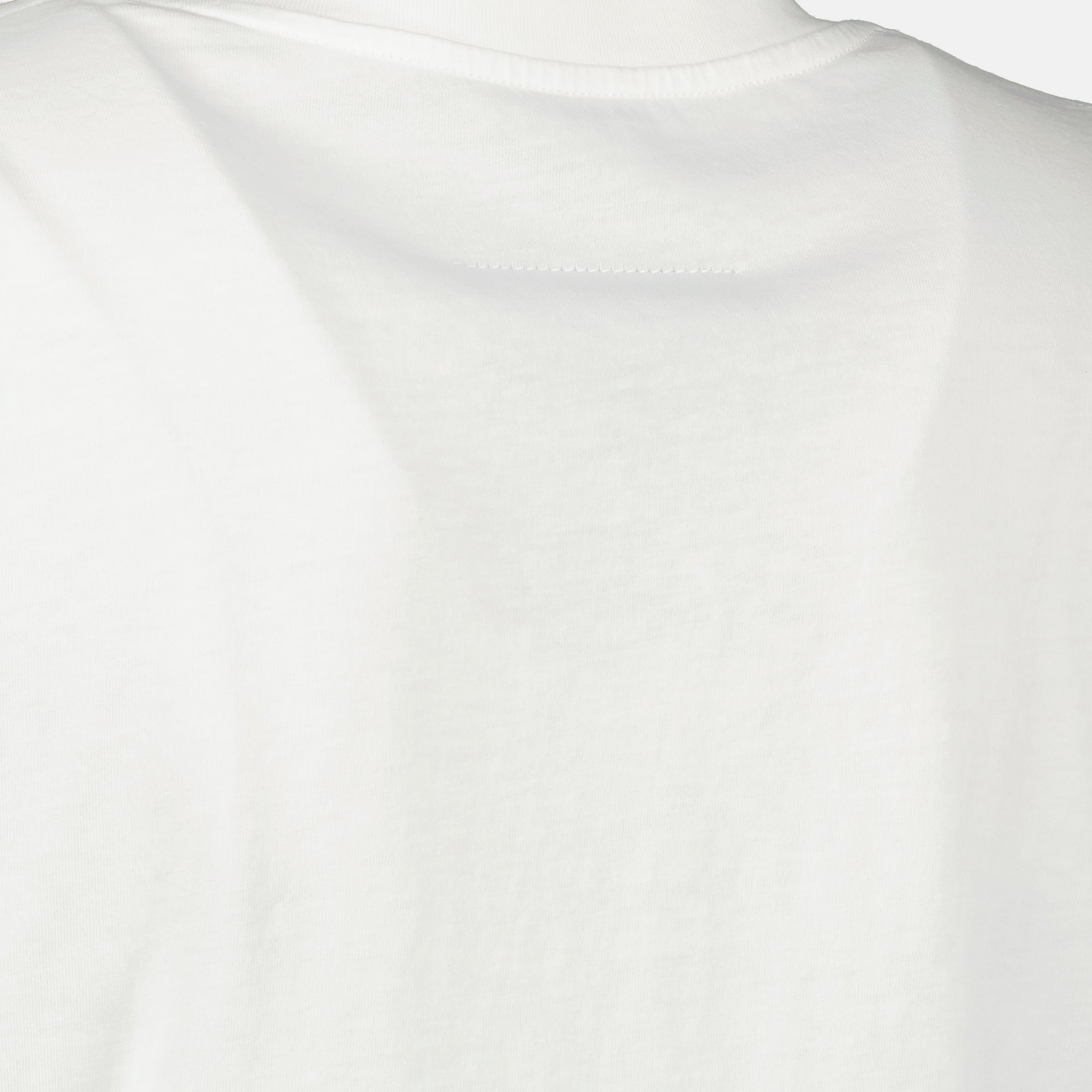 Image de l'article T-shirt Numeric blanc de la marque Mm6 pour Femme - Saison Printemps-Été 2026 - Vue détaillée_2