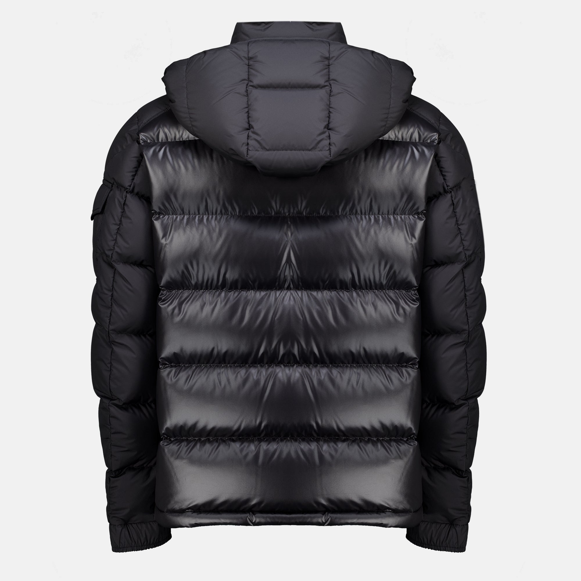 Manteaux Maya Black Down Jacket Moncler Noir Homme