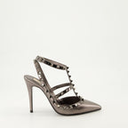 Escarpins Escarpins Rockstud Valentino Garavani Argenté Femme