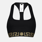 Sous-vêtements et homewear Brassière Medusa Greca Versace Noir Femme