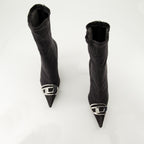 Bottines Bottines Venus Diesel Noir Femme