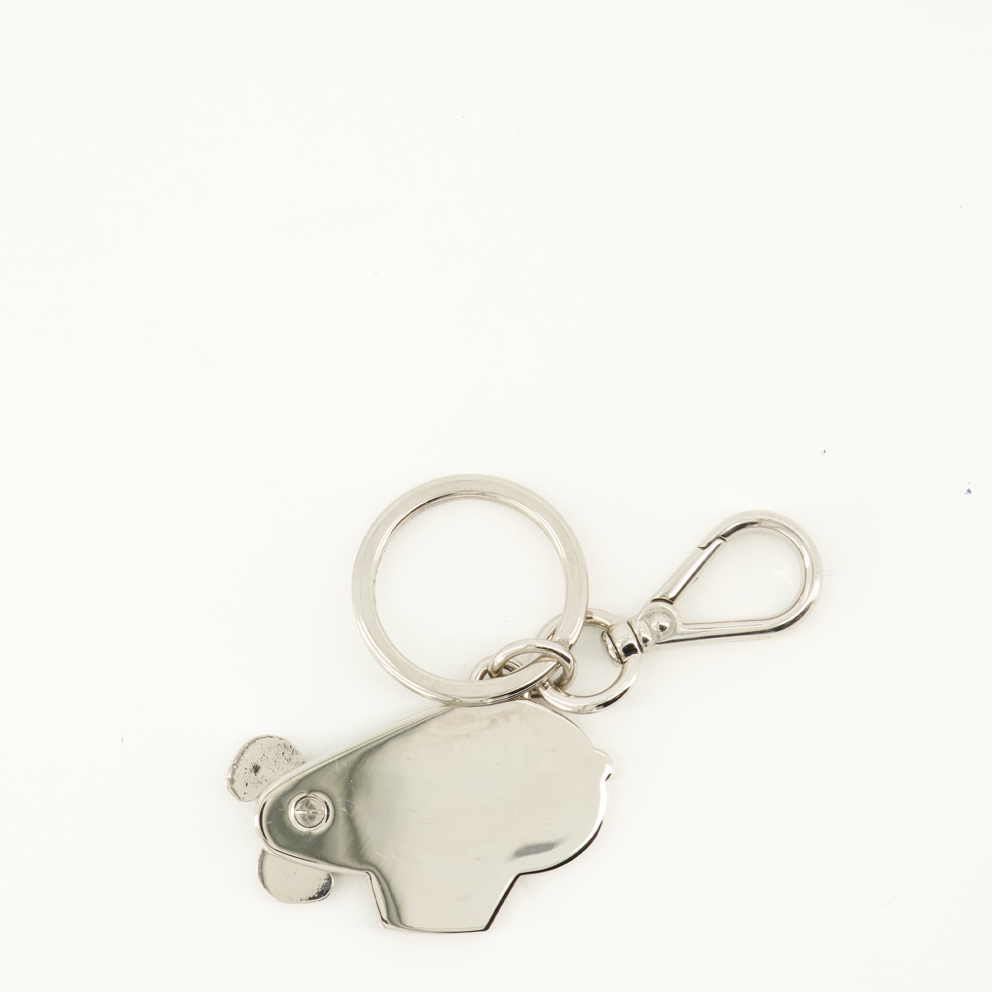 Image of the Prada Helix Keychain for Men - Fall/Winter 2013 - Back View