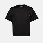 ニットウェア ジャージーTシャツ Sacai 黒 Homme