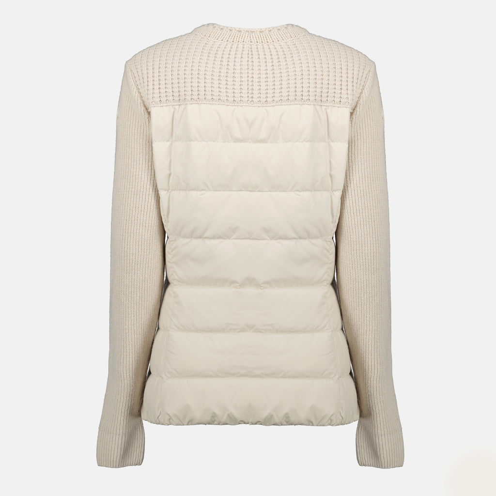 Bild des Moncler Damen-Jackets aus Wollmischung - Herbst-Winter 2025 - Detaillierte Ansicht 2