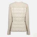Bild des Moncler Damen-Jackets aus Wollmischung - Herbst-Winter 2025 - Detaillierte Ansicht 2