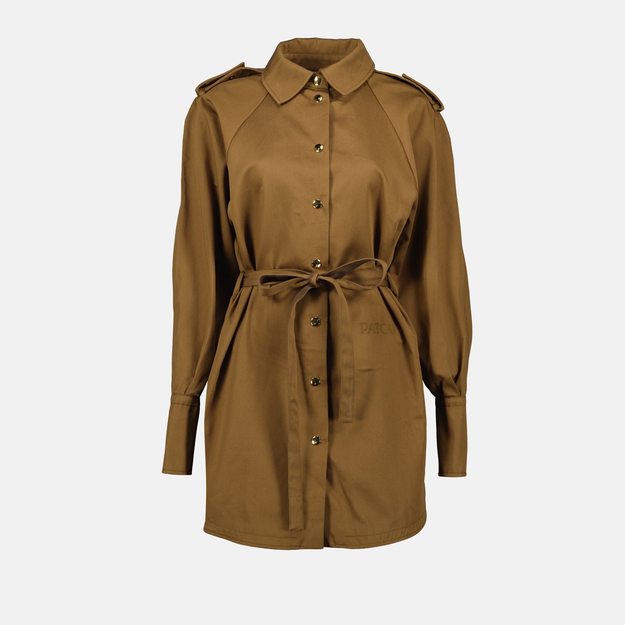 Immagine dell'abito chemisier del marchio Patou per donne - Stagione Autunno-Inverno 2025 - Vista Frontale