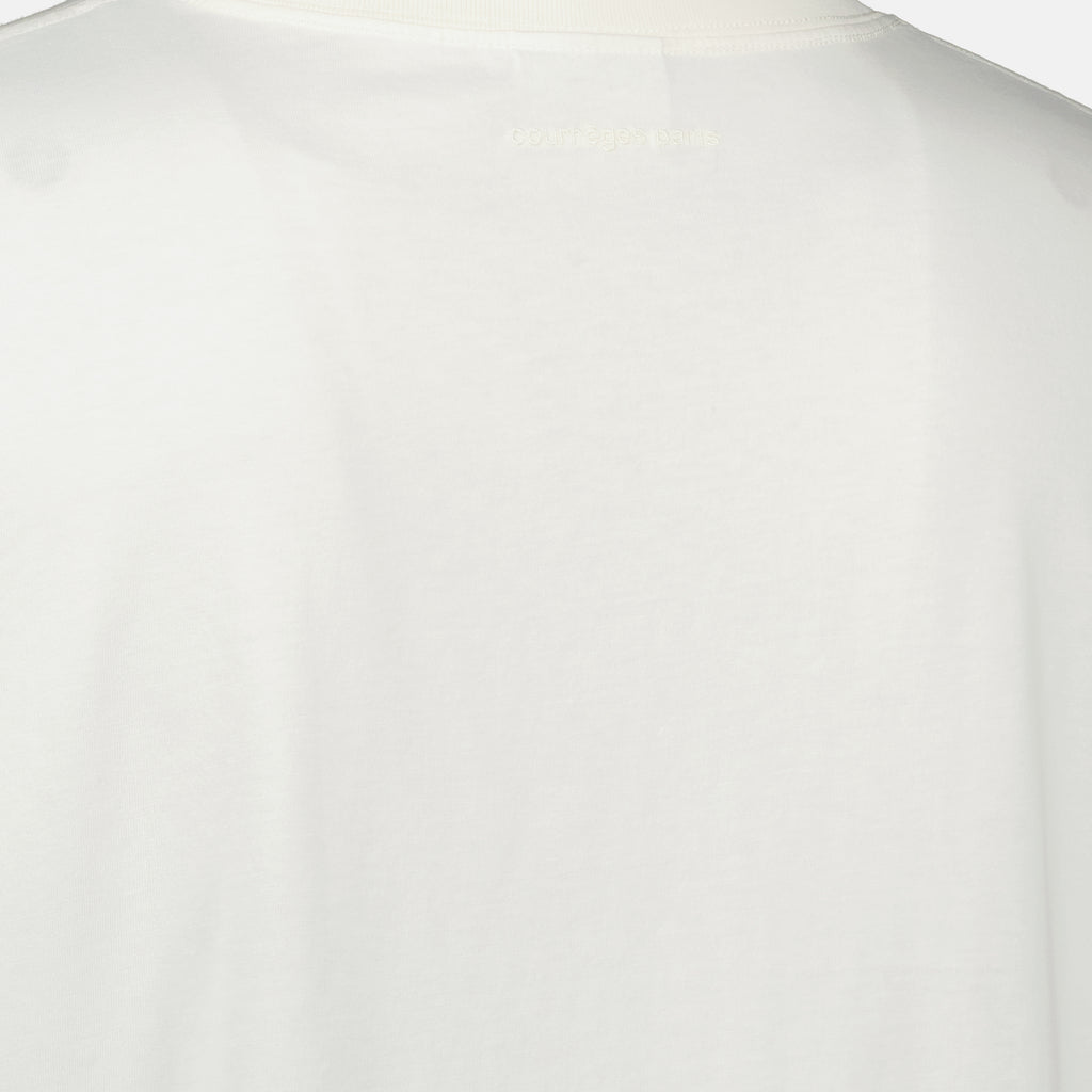 Image de l'article T-Shirt oversize de la marque Courrèges pour Homme - Saison Automne-Hiver 2025 - Vue détaillée_5