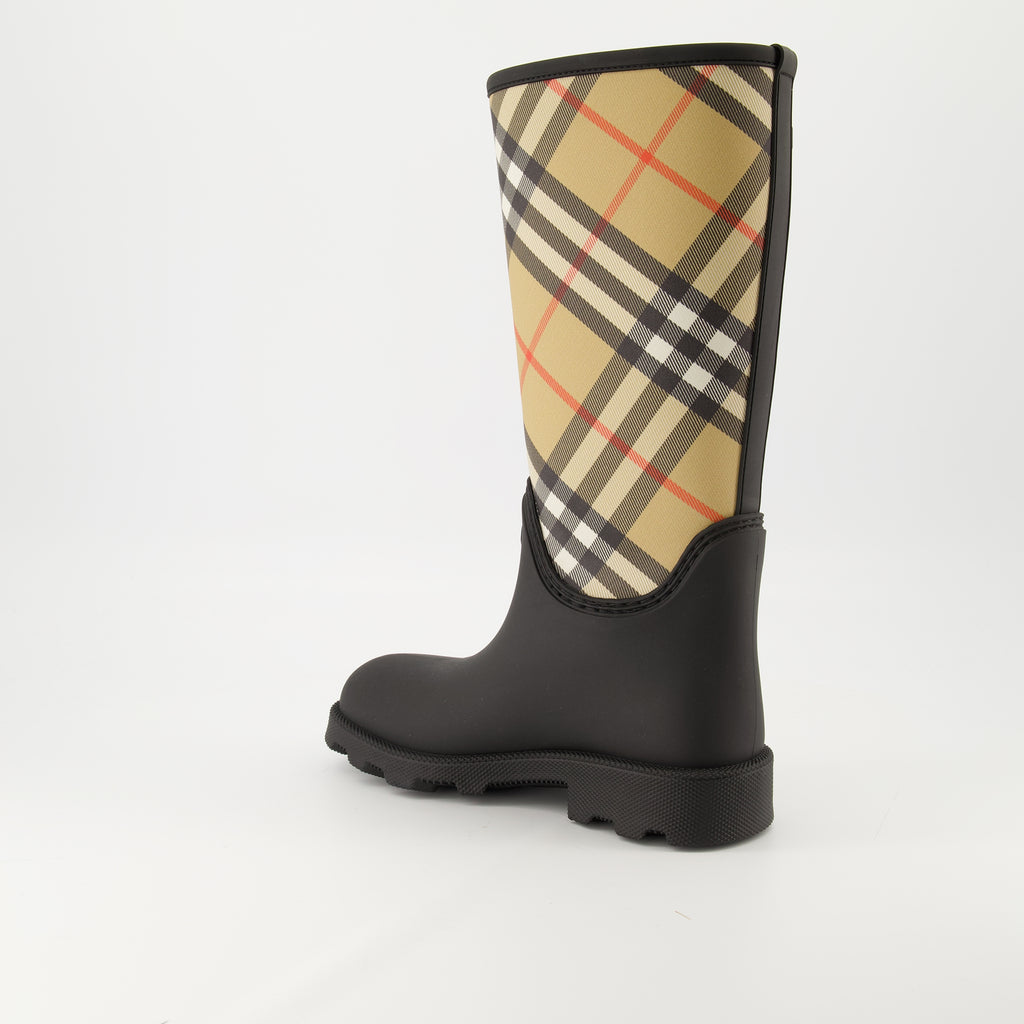 Image of the Burberry Marsh Boots for Women - Fall-Winter 2025 - Right three-quarters back view