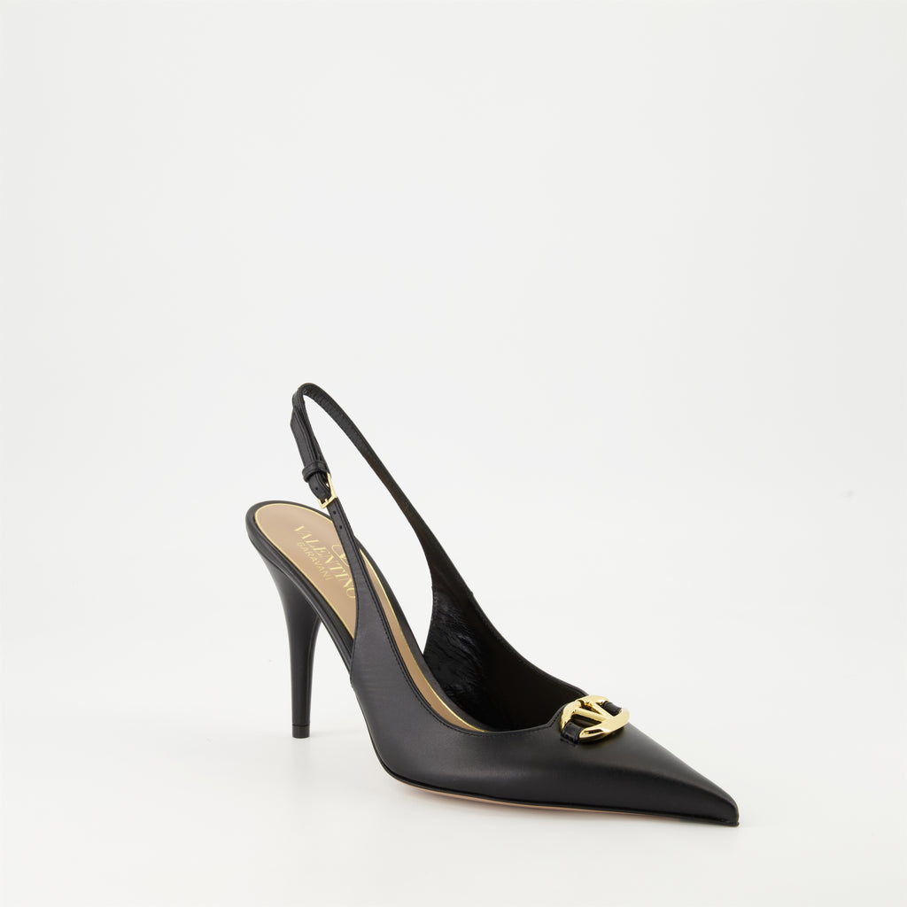 Escarpins Escarpins VLogo The Bold Valentino Garavani Noir Femme