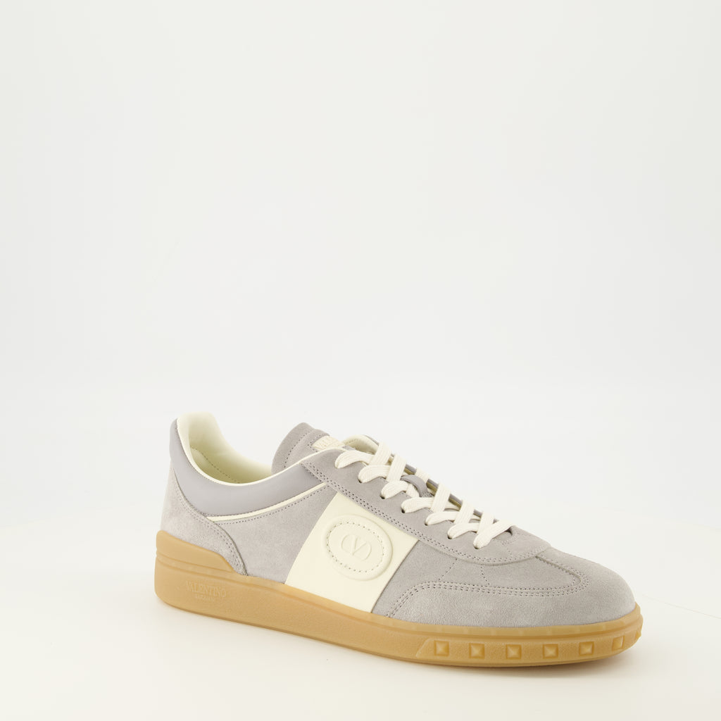 Baskets アップビレッジ グレー スニーカー Valentino Garavani Gris Homme