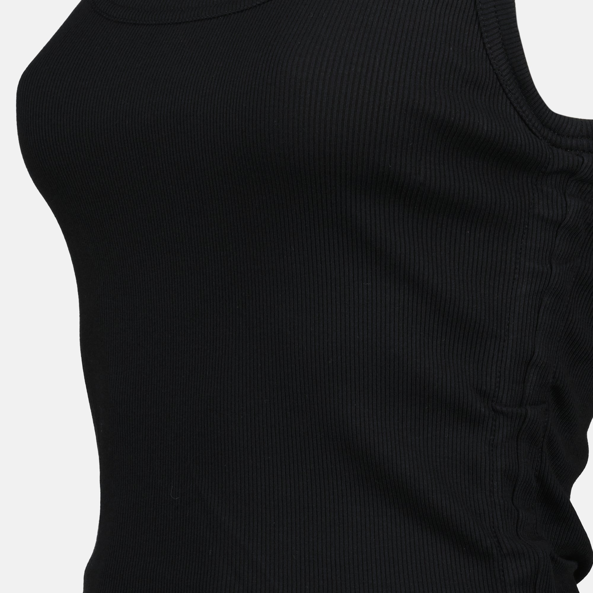 トップス コットンタンクトップ Burberry 黒 Femme