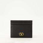Imagen del porta tarjetas VLogo de la marca Valentino Garavani para Mujer - Temporada Otoño-Invierno 2025 - Vista Frontal