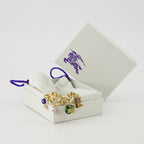Bijoux Pulsera Charm Dorada Burberry Doré Femme