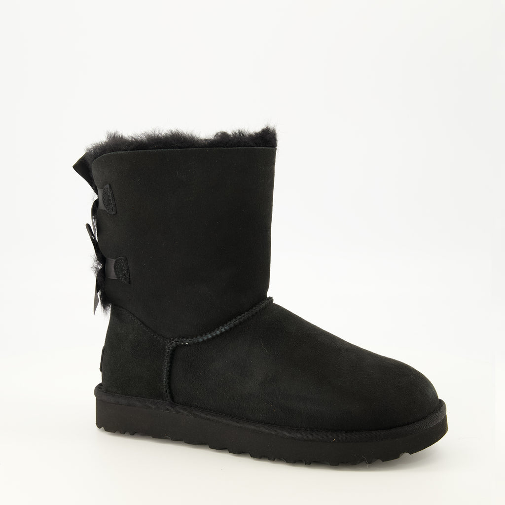 Bottes Bailey Bow II Black Boots Ugg Noir Femme
