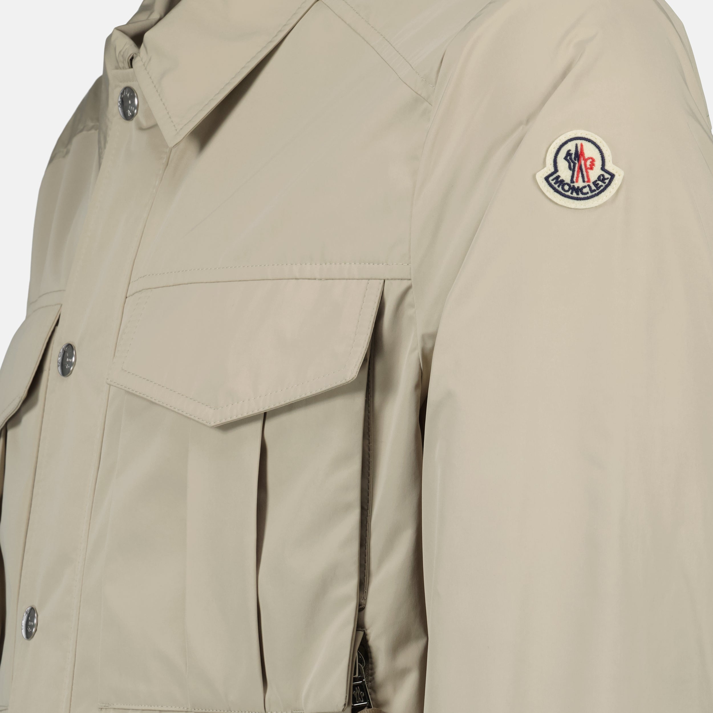 Vestes Veste Frema Moncler Beige Homme
