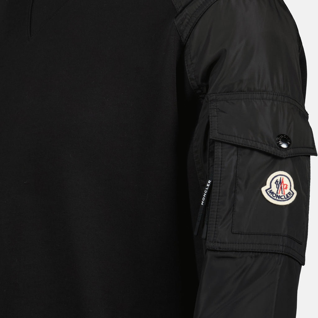 Imagen del sudadera de algodón para hombre de Moncler - Otoño-Invierno 2025 - Vista Detallada_3