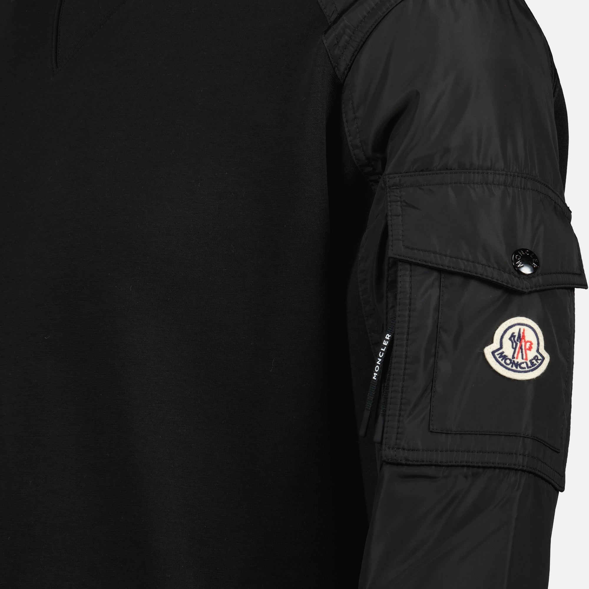 Imagen del sudadera de algodón para hombre de Moncler - Otoño-Invierno 2025 - Vista Detallada_3