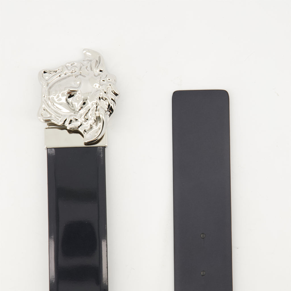 Cintos Cinto Medusa Versace Preto Homme