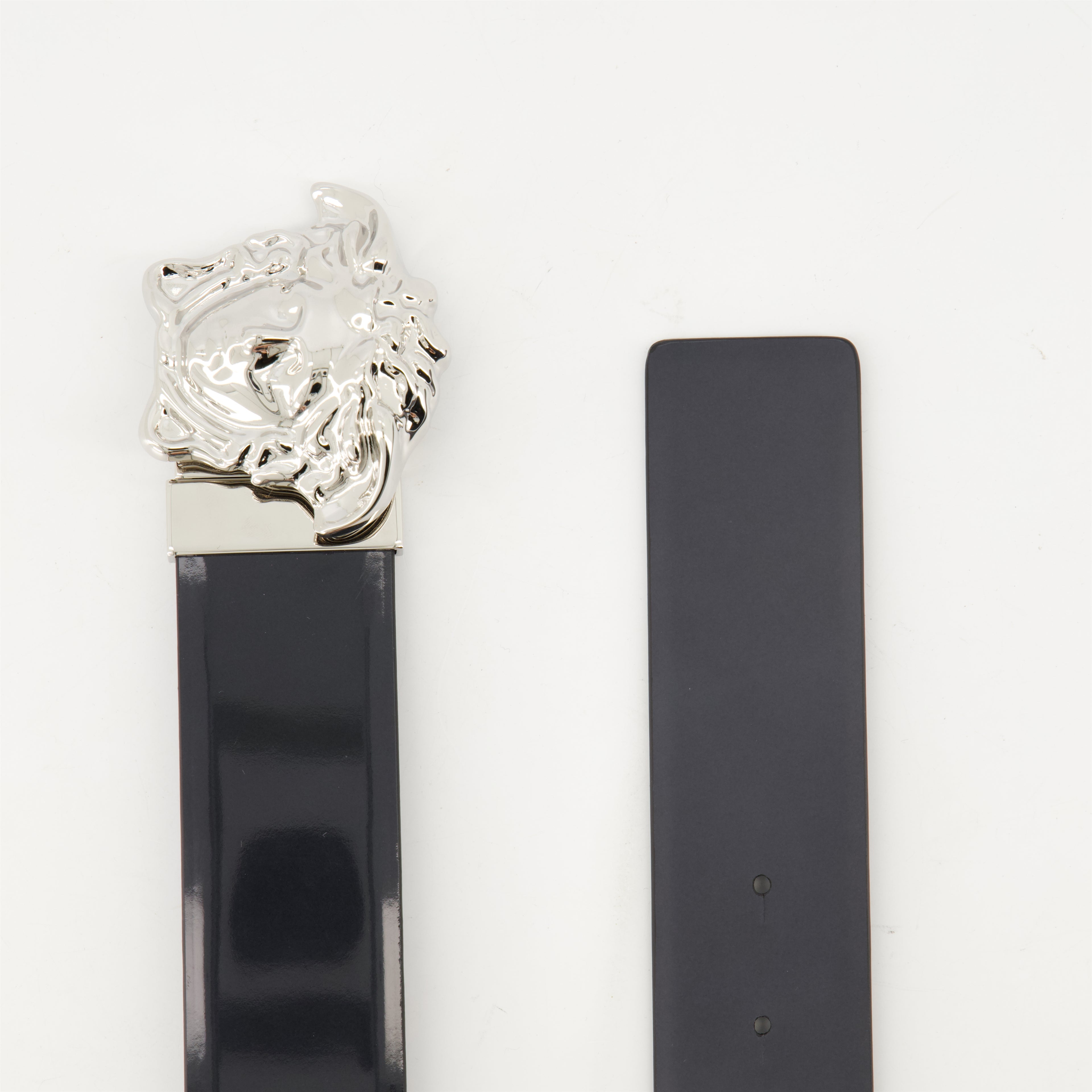 Cintos Cinto Medusa Versace Preto Homme