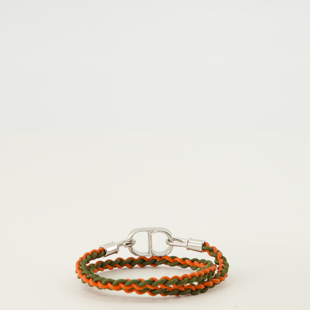 Bijoux Bracelet double tour CD Icon orange Dior Orange Homme