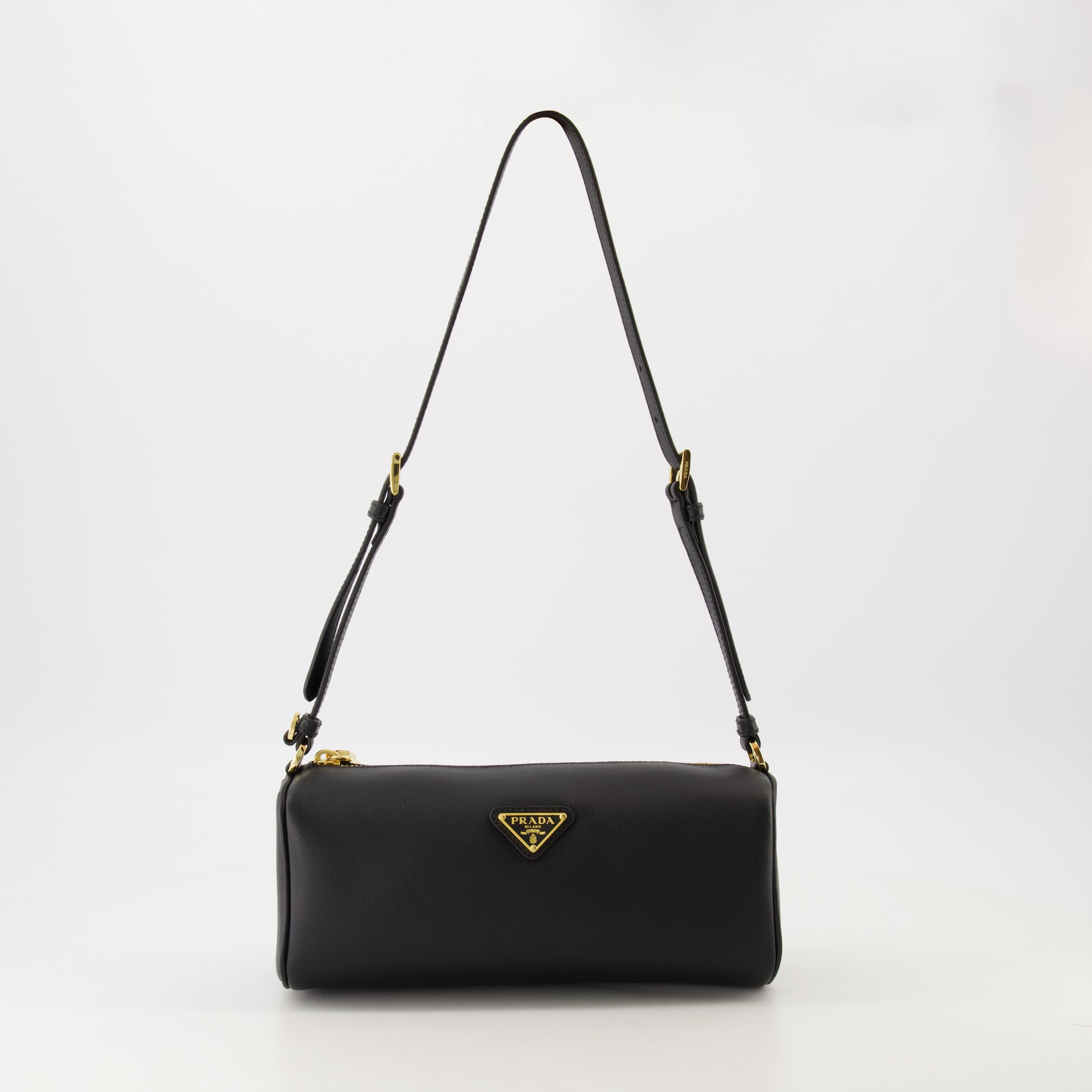 Borse a mano e a spalla Sac à main en cuir Prada Nero Femme