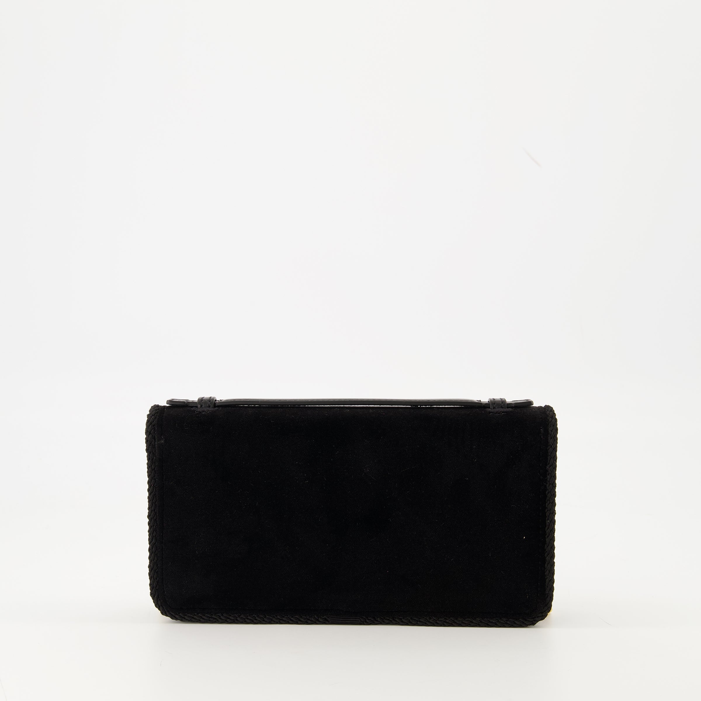 Imagem da Clutch de veludo da marca Valentino Garavani para Mulher - Temporada Outono-Inverno 2025 - Vista Traseira
